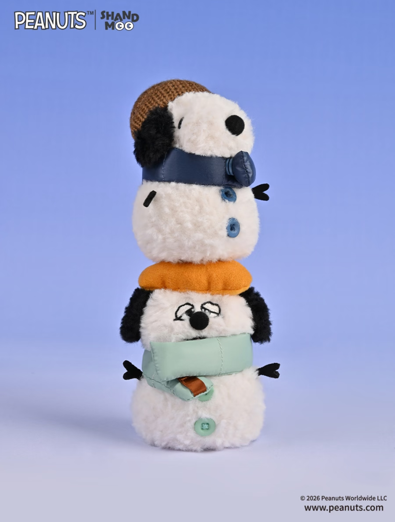 【 預購 】Shand Moo 冬季雪寶 史努比 歐拉夫 限量吊飾