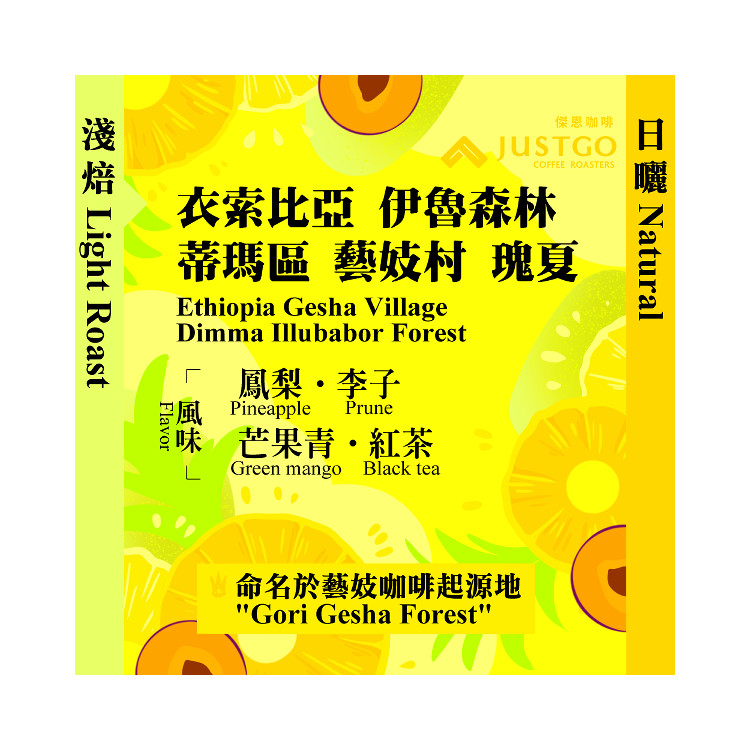 [掛耳包] 衣索比亞 藝妓村 蒂瑪區 伊魯森林 Gesha [日曬]