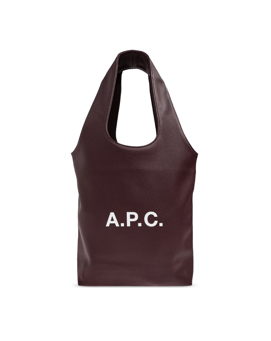 [INSTOCK] A.P.C. NINON SMALL TOTE BAG | Aubergine