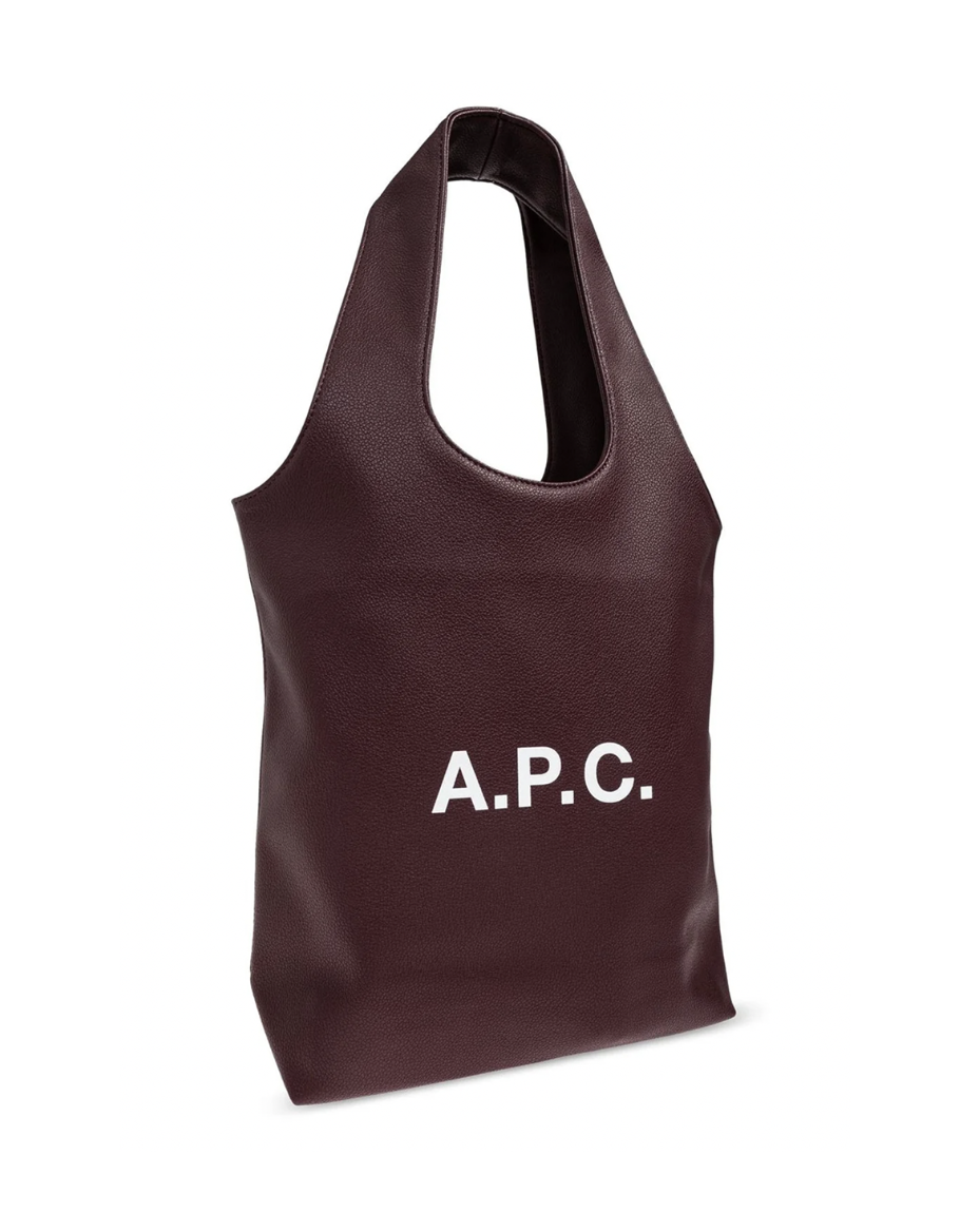[INSTOCK] A.P.C. NINON SMALL TOTE BAG | Aubergine