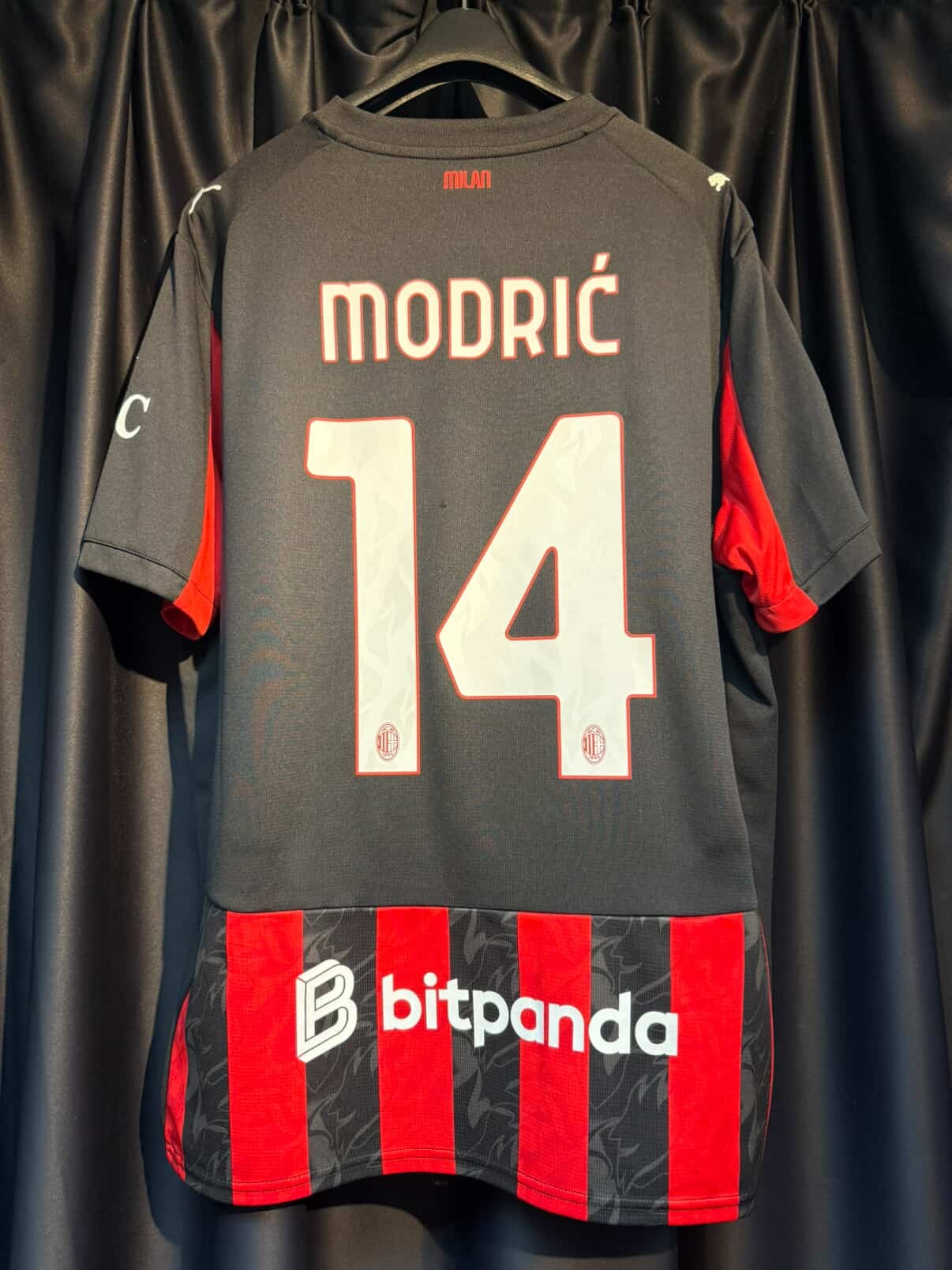 25/26 AC 米蘭 主場球迷版 #14 MODRIC (USED , 8/10)