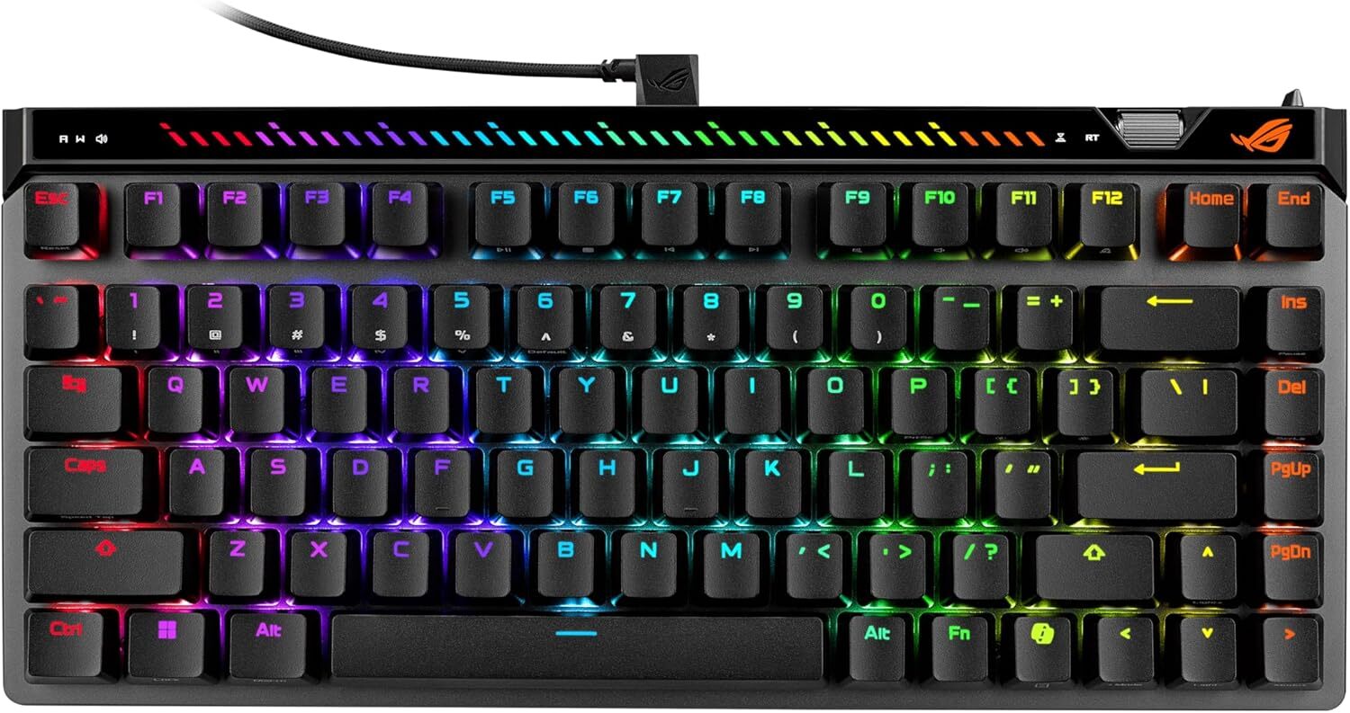 ASUS 華碩 ROG Falchion Ace 75 HE 磁軸電競鍵盤 - 90MP047H-BKUA20