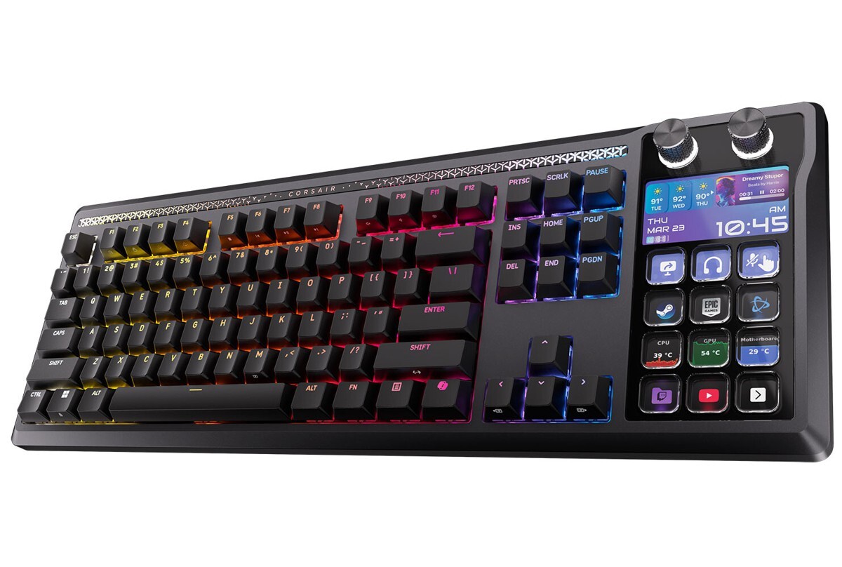 Corsair Galleon 100 SD Stream Deck-Integrated Mechanical Keyboard 有線遊戲鍵盤 - CH-912A31I-NA