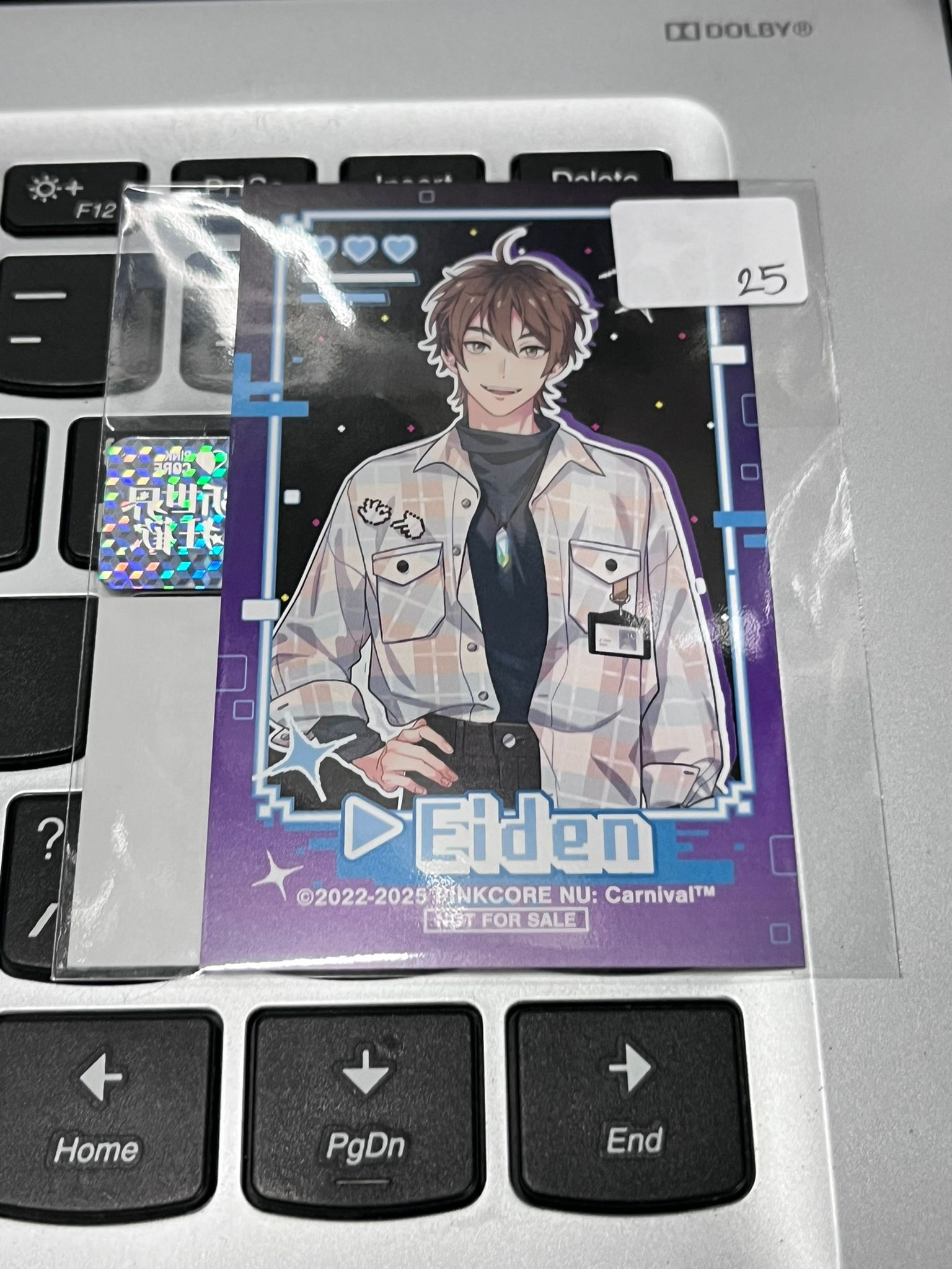 新世界狂歡 eiden 小卡 #RE06