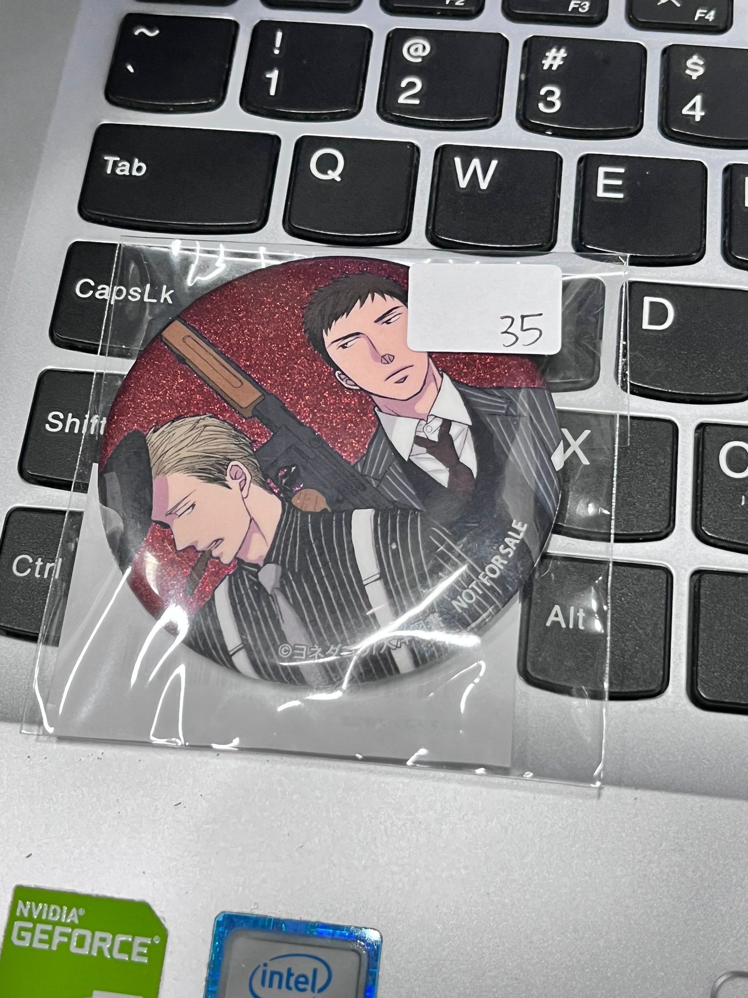 鳴鳥不飛 襟章 #RE06