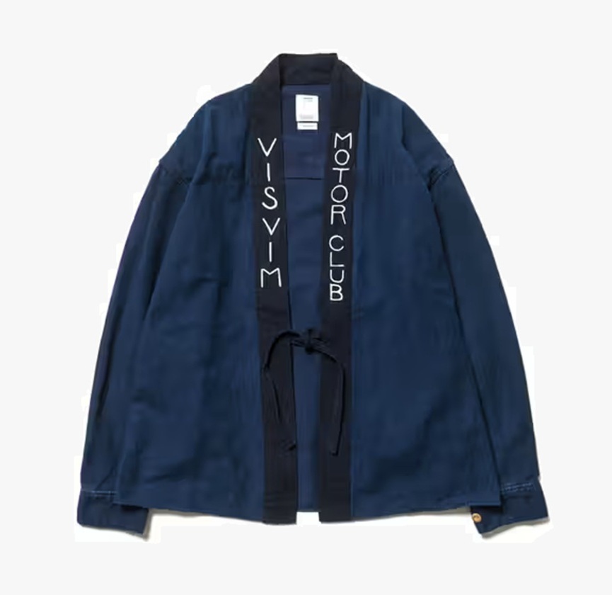 LAST PCS: VISVIM LHAMO SHIRT MOTOR CLUB - INDIGO SIZE 2 PRE ORDER ITEM (預訂中)