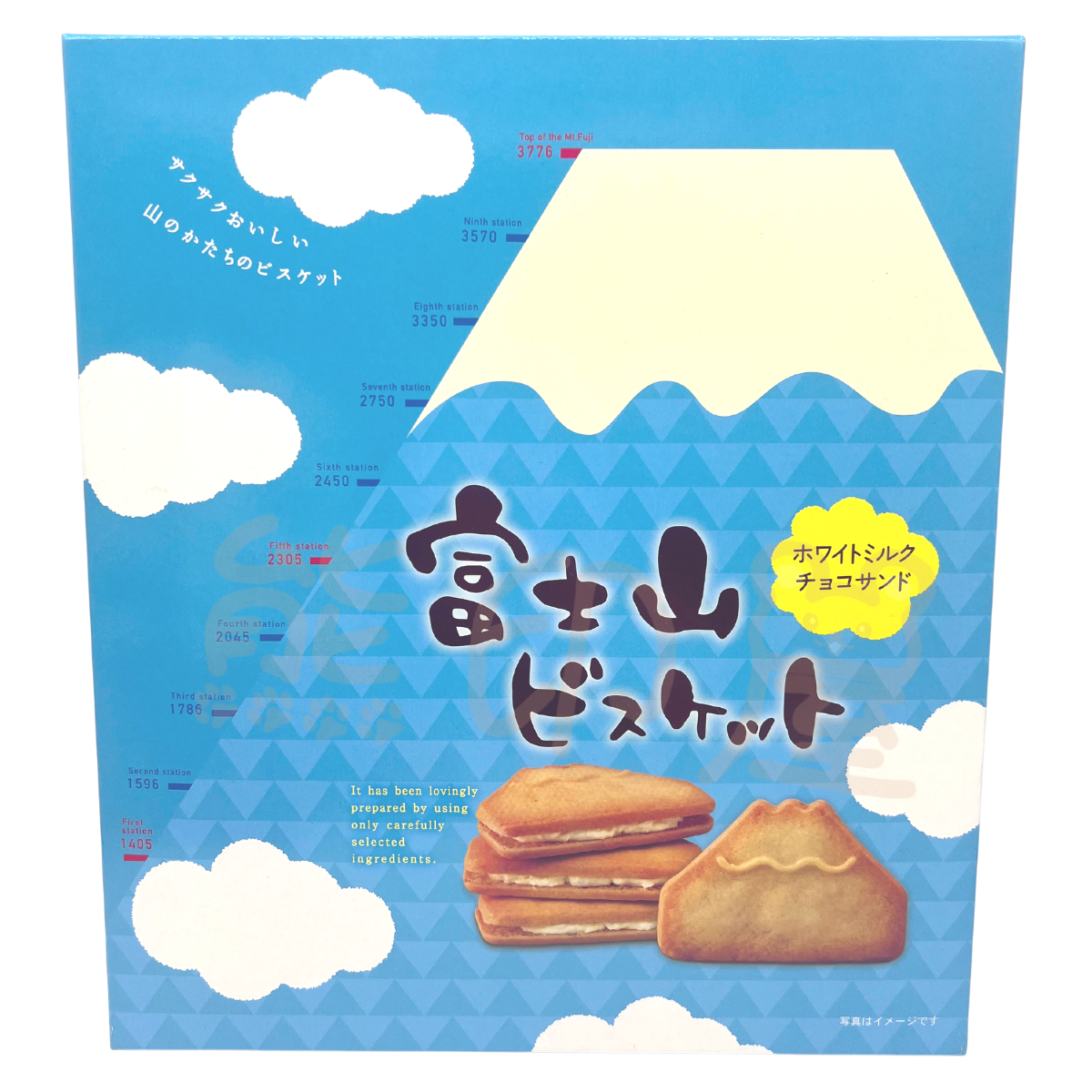 日本富士山餅乾禮盒 (16枚入) 到期日 2026-4-1