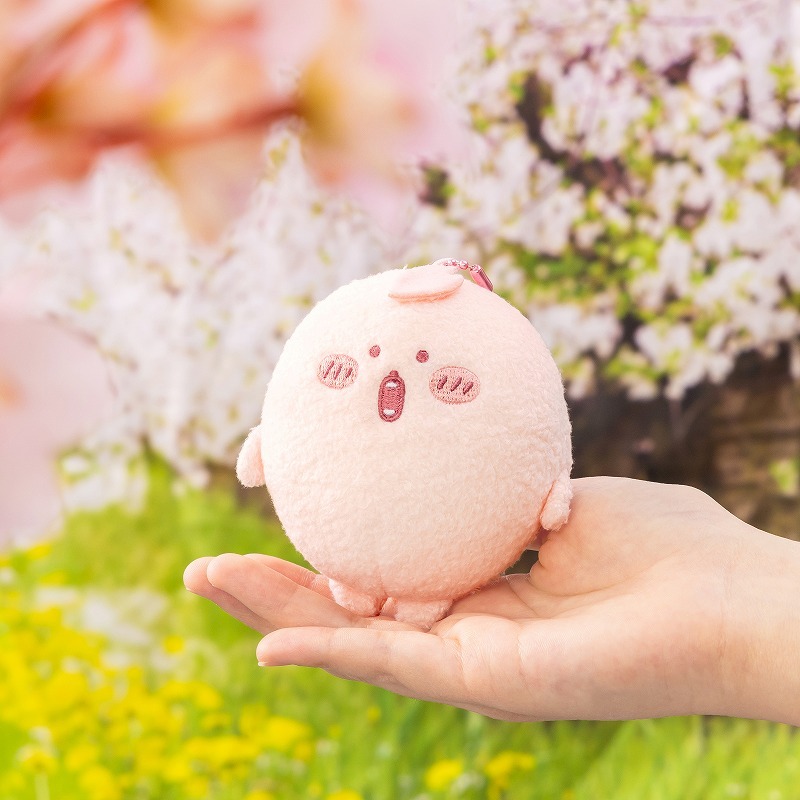 預訂｜白熊 & 八哥 & 可樂餅 櫻花色公仔吊飾