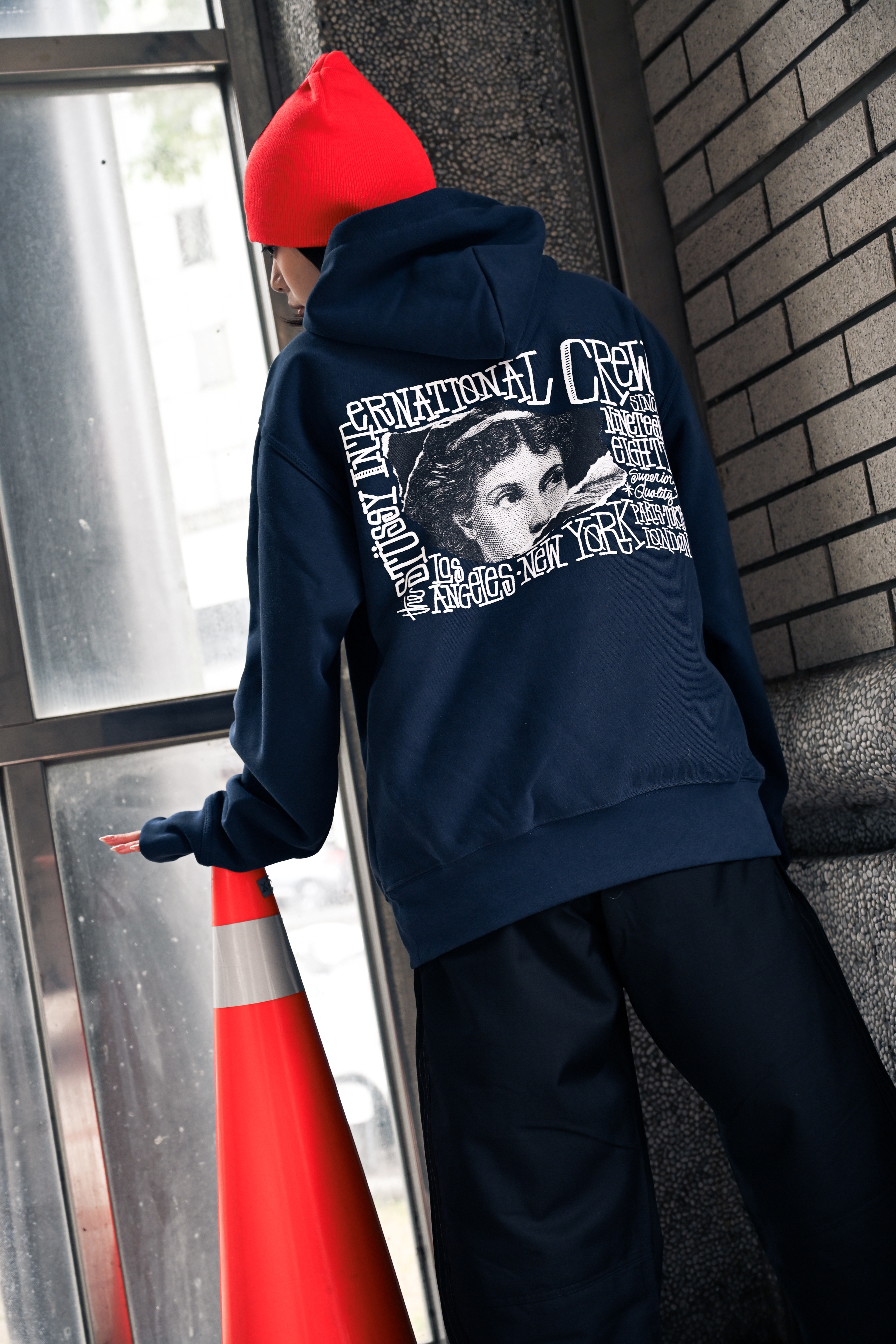 ☆ETW☆【EASY TO WEAR】Stussy 26SS VICTORIA HOODIE 維多利亞 帽T 連帽 秋冬 草寫字 LOGO