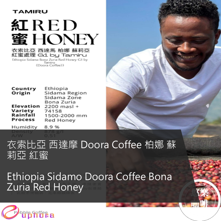 衣索比亞 西達摩 Doora Coffee 柏娜 蘇莉亞 紅蜜