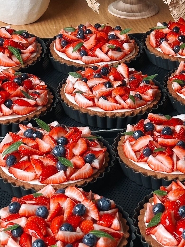 4/4(六)自取 六吋雙莓蜂蜜優格塔