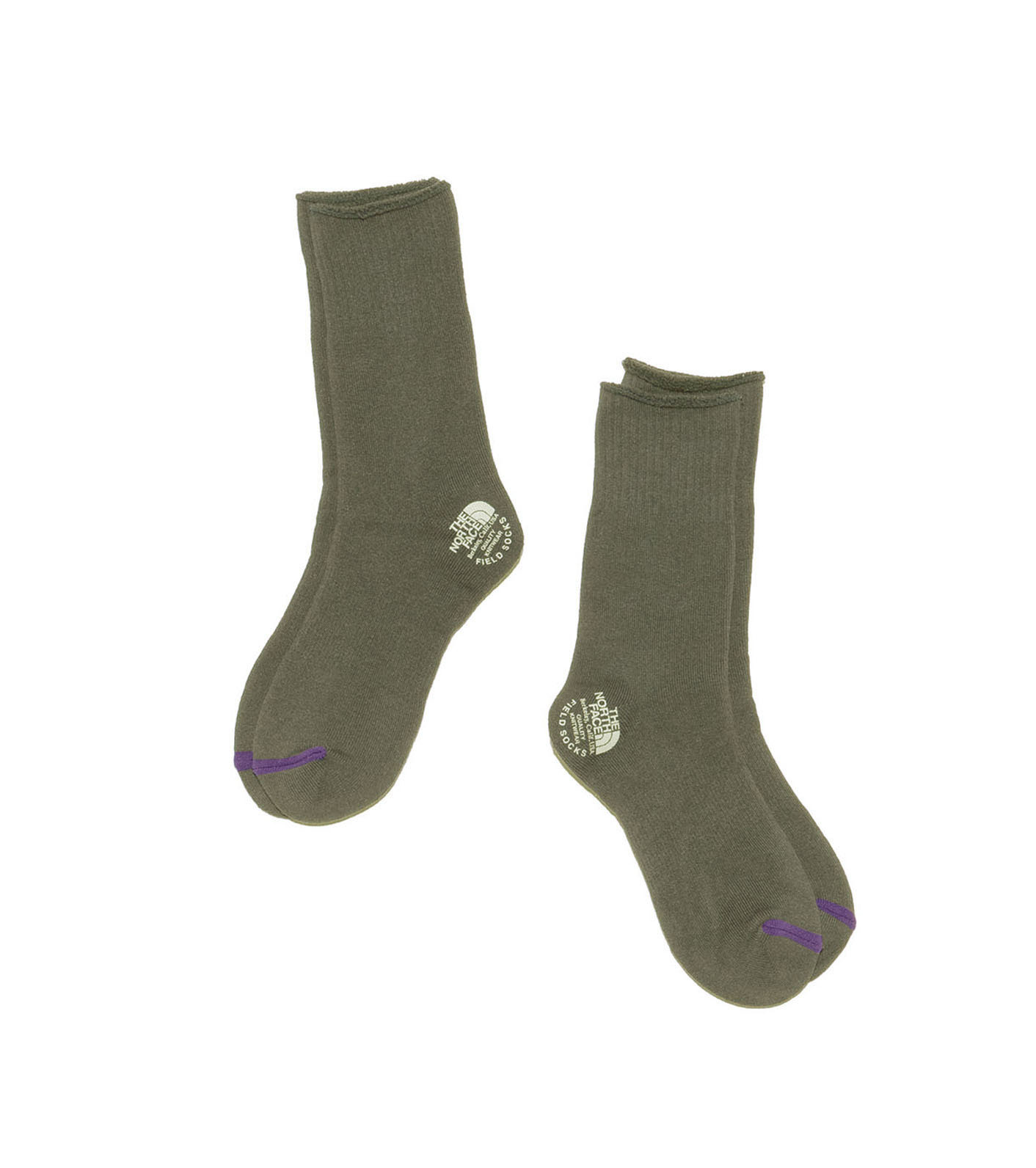 『代購商品』2026SS THE NORTH FACE Purple Label 紫標 Pack Field Socks 2P 襪子 同色款 2件一組 NN8307N