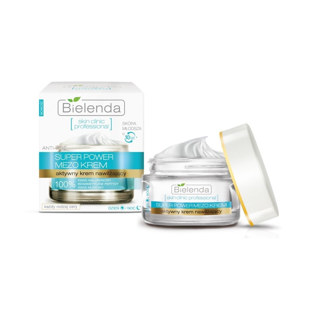 Bielenda Skin Clinic Professional 仿生胜肽透明質酸保濕日夜霜 50ml 連盒