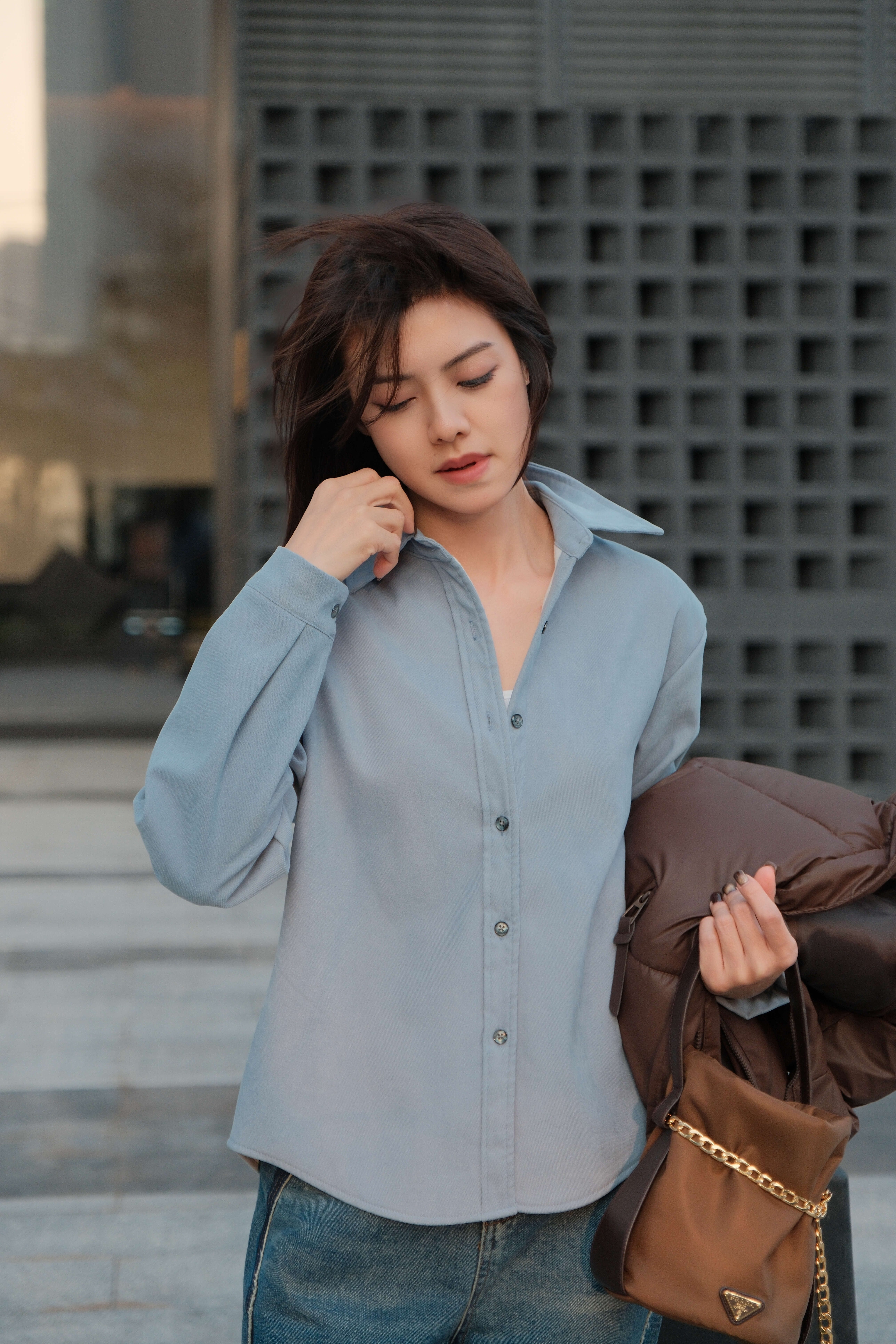 Stripe Texture Shirt_SH262L39