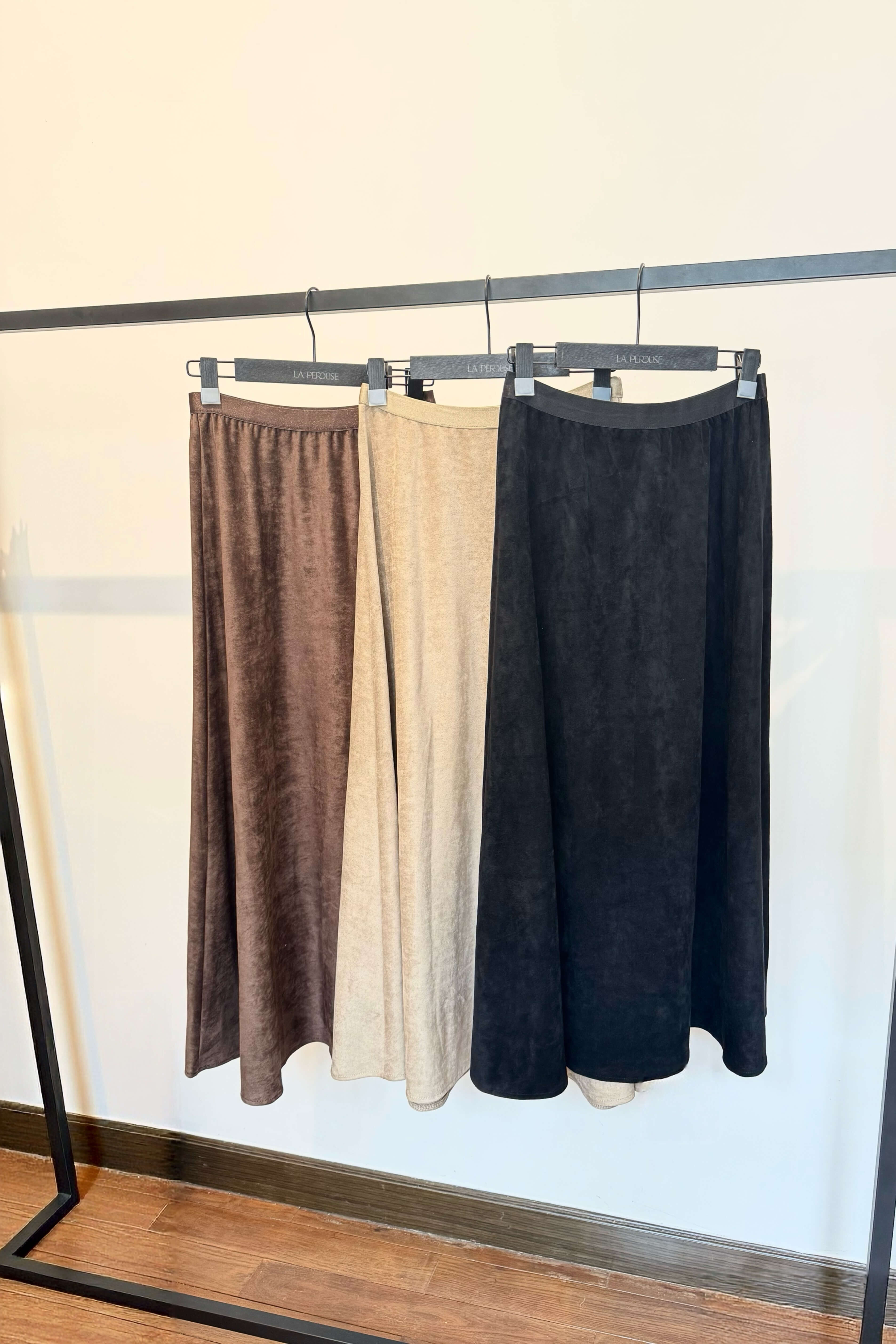 Elasticated Waist Flare Skirt_SK262L05