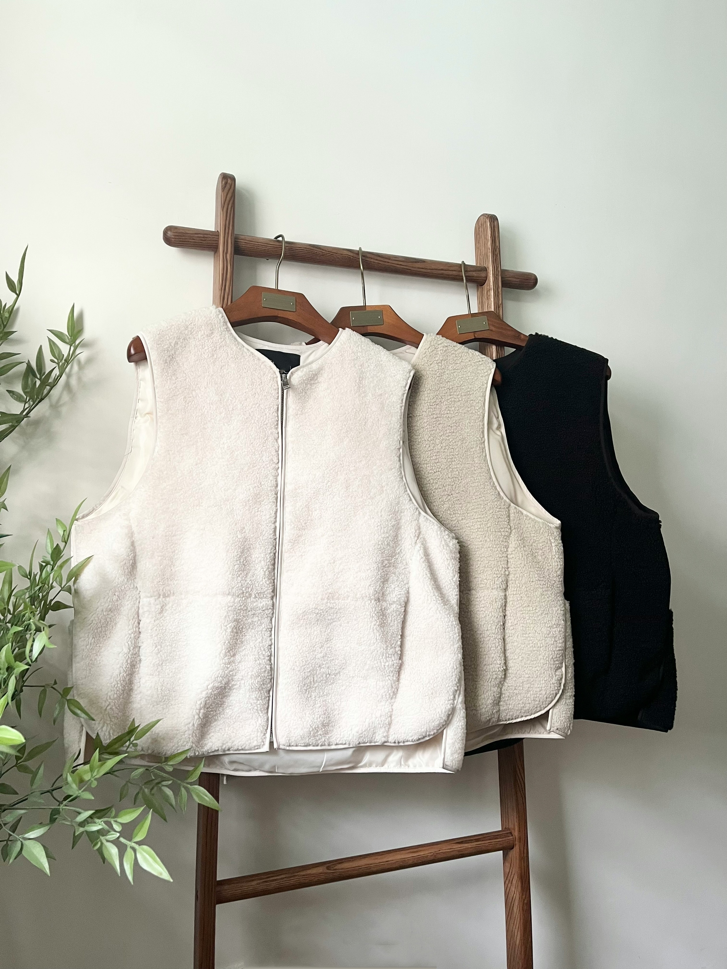 🌿併布羽絨背心 ❗️店主推介❗️