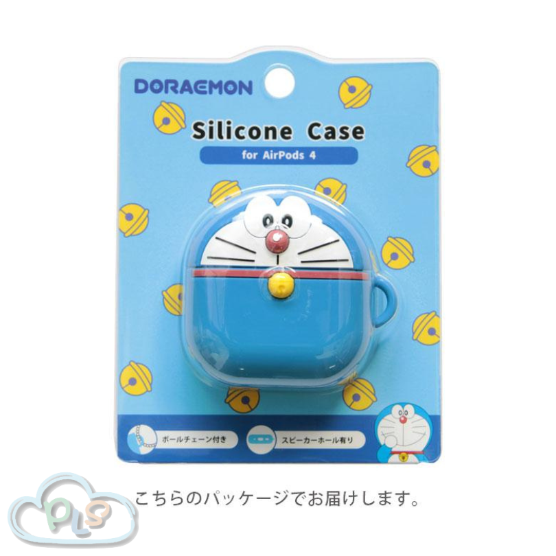 現貨 Apple Airpods 4 矽膠套 藍色 多啦A夢 #22658