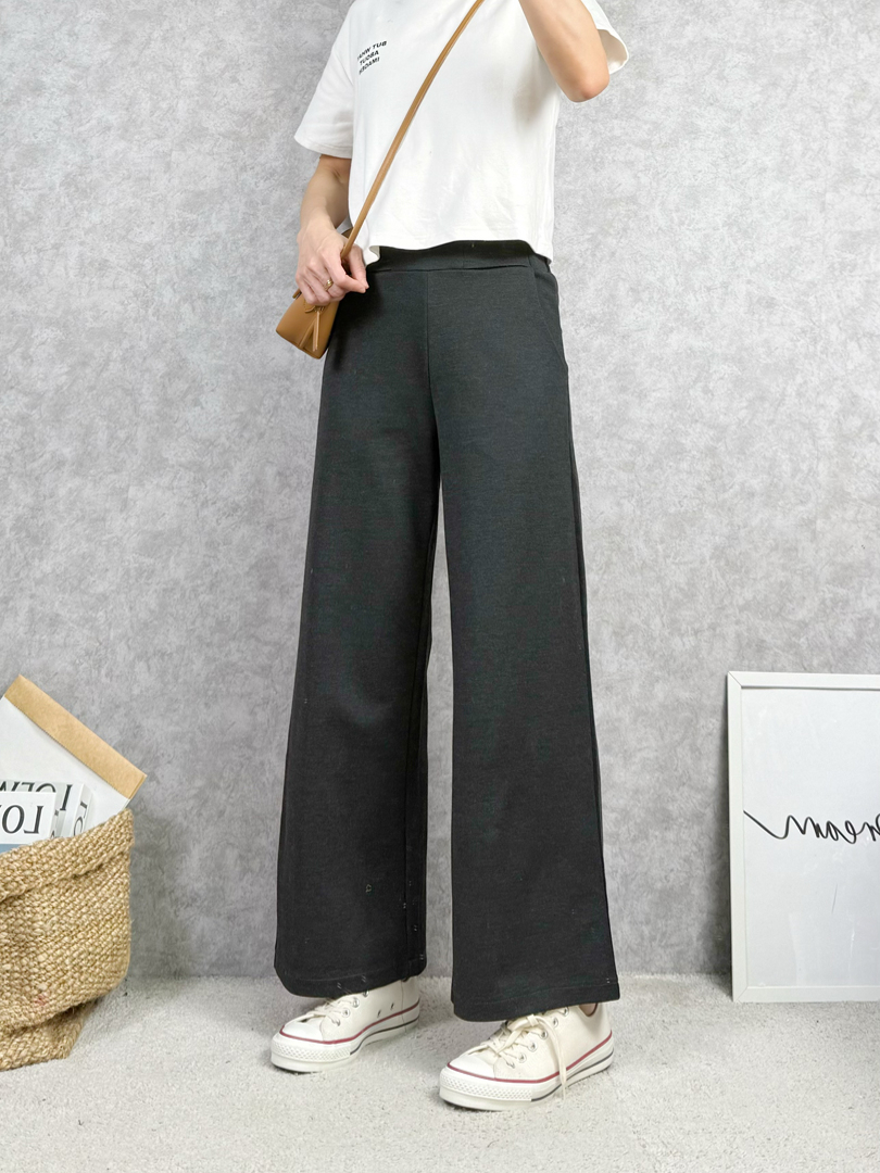 小隻女也能穿出大長腿｜有挺度彈力顯瘦寬褲