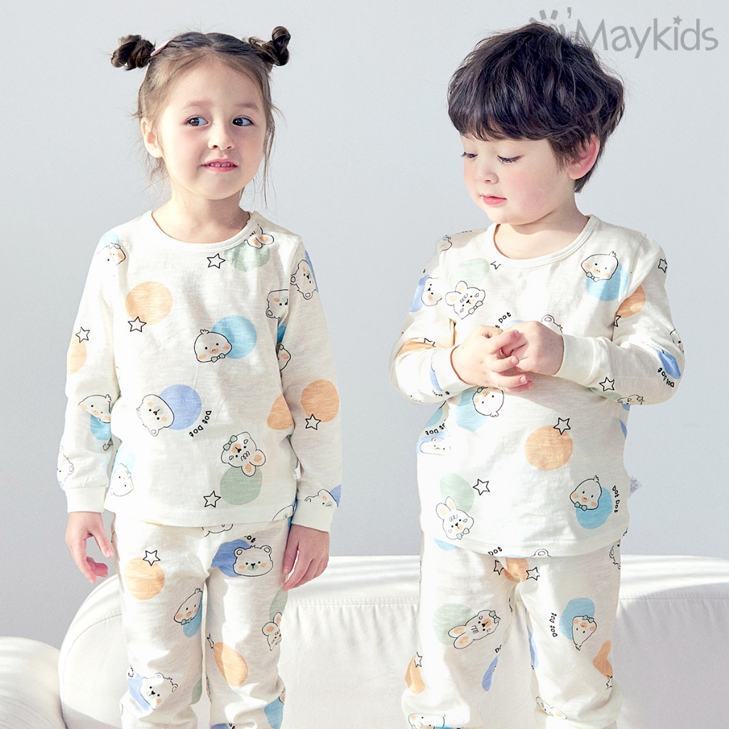 韓國🇰🇷 Maykids 粉彩動畫家居套裝(90-160)