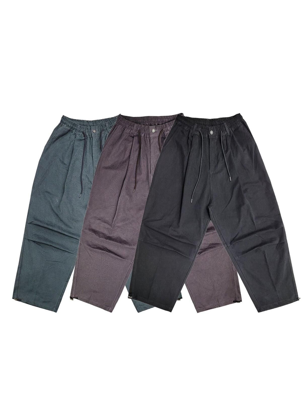 淨色可束腳鬆身褲 OTHERFIT-007P