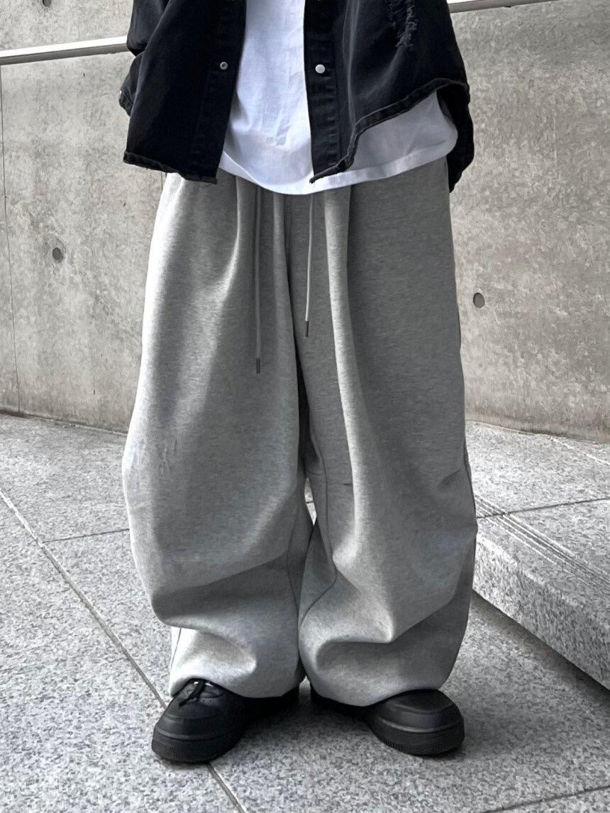 淨色可束腳運動褲 OTHERFIT-008P