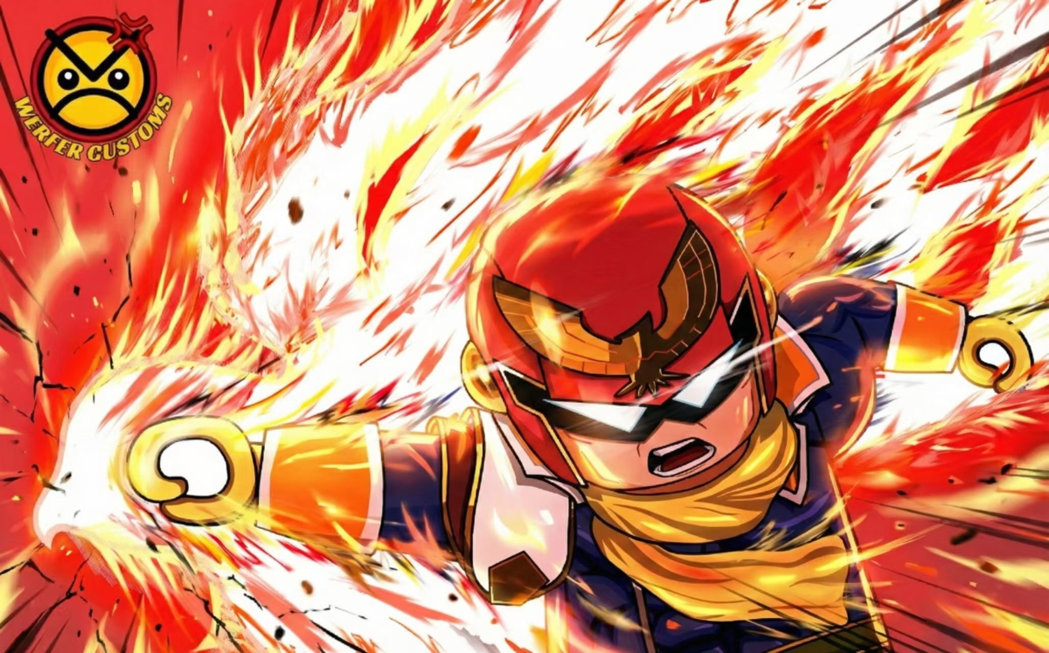 [Werfer][Preorder] Captain Falcon [UVprinted]