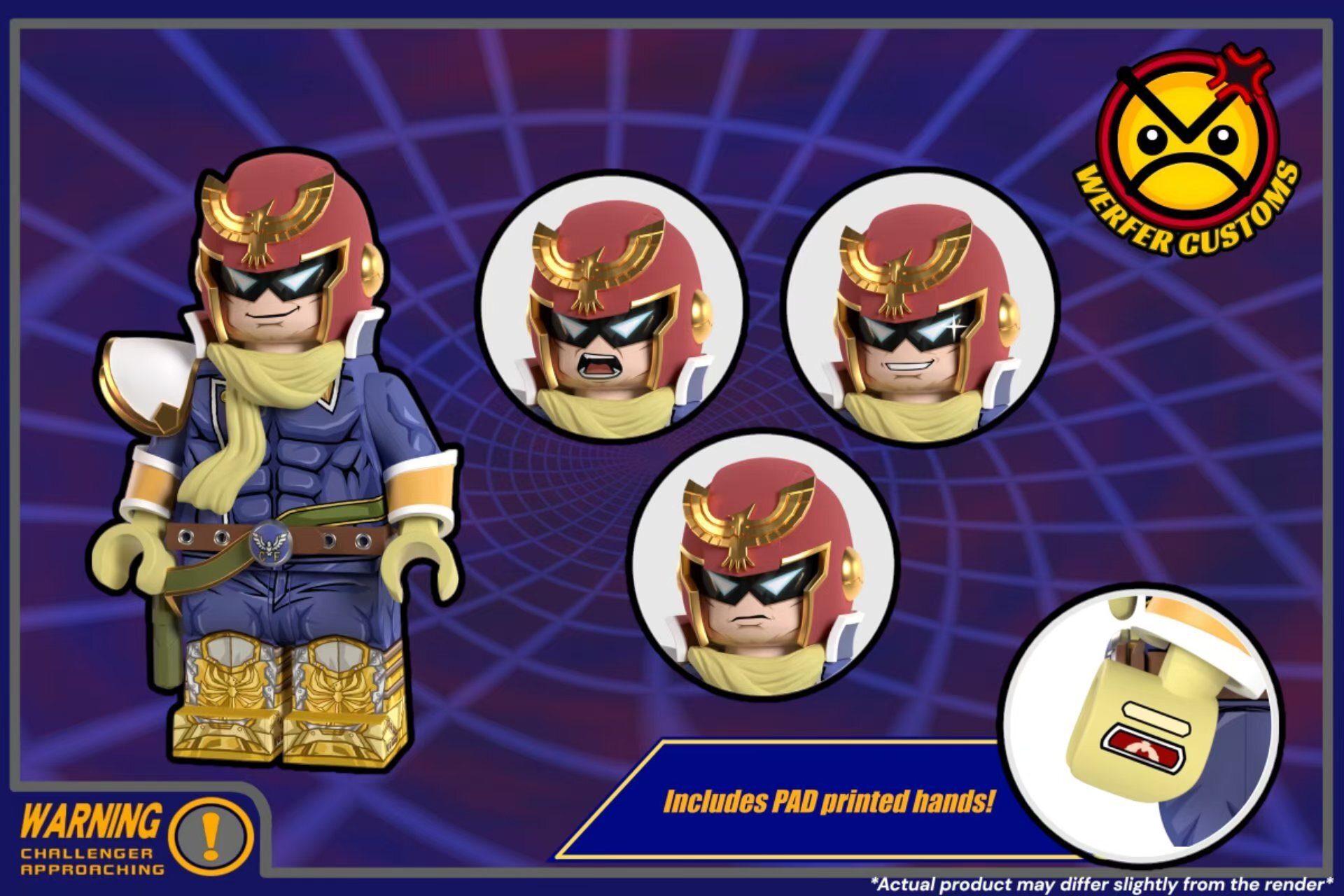 [Werfer][Preorder] Captain Falcon [UVprinted]