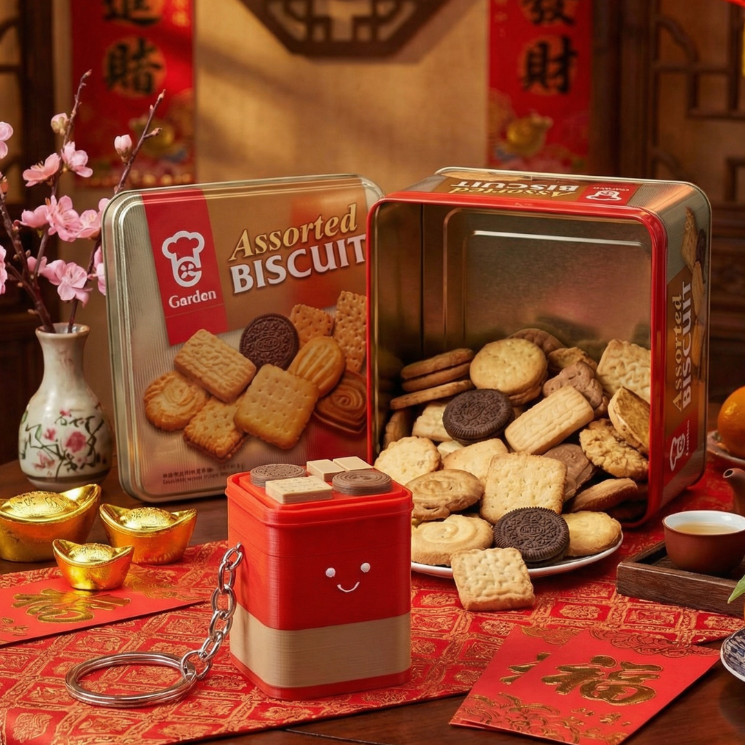 微笑星球 -  什餅 | 解壓按鍵匙扣