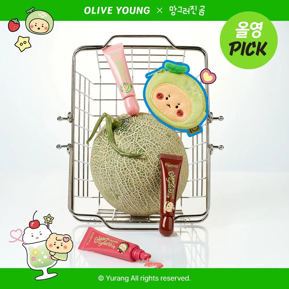 fwee x mangomee - Glowy Smoothie Tinted Lip Balm