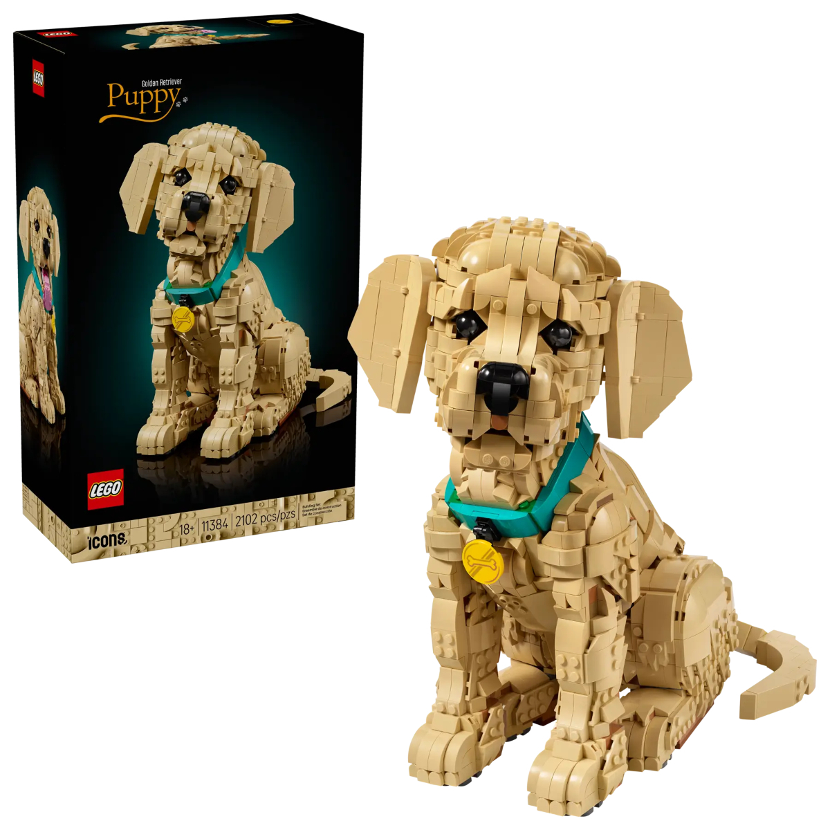 LEGO 11384 小黃金獵犬