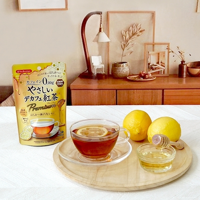冬夜無咖啡因紅茶蜂蜜瀨戶內檸檬風味1.5g×8個入 D1411