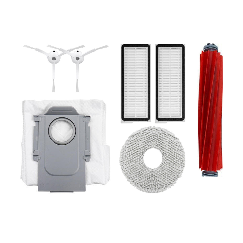 【石頭】P10/P10 PRO/Qrevo MaxV 掃地機器人 副廠配件 主刷 三腳邊刷 濾網 拖布 集塵袋
