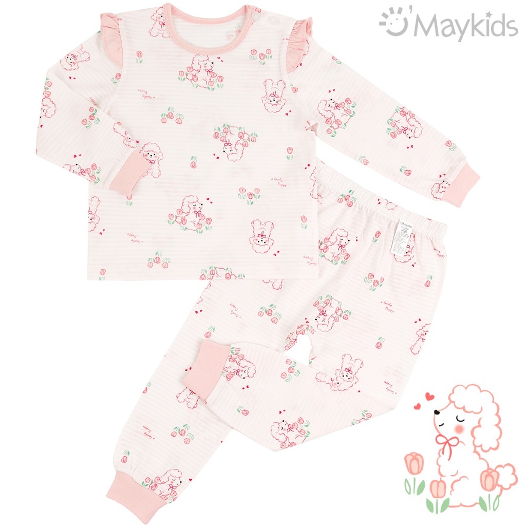 韓國🇰🇷 Maykids 鬱金香貴賓狗家居套裝(90-160)