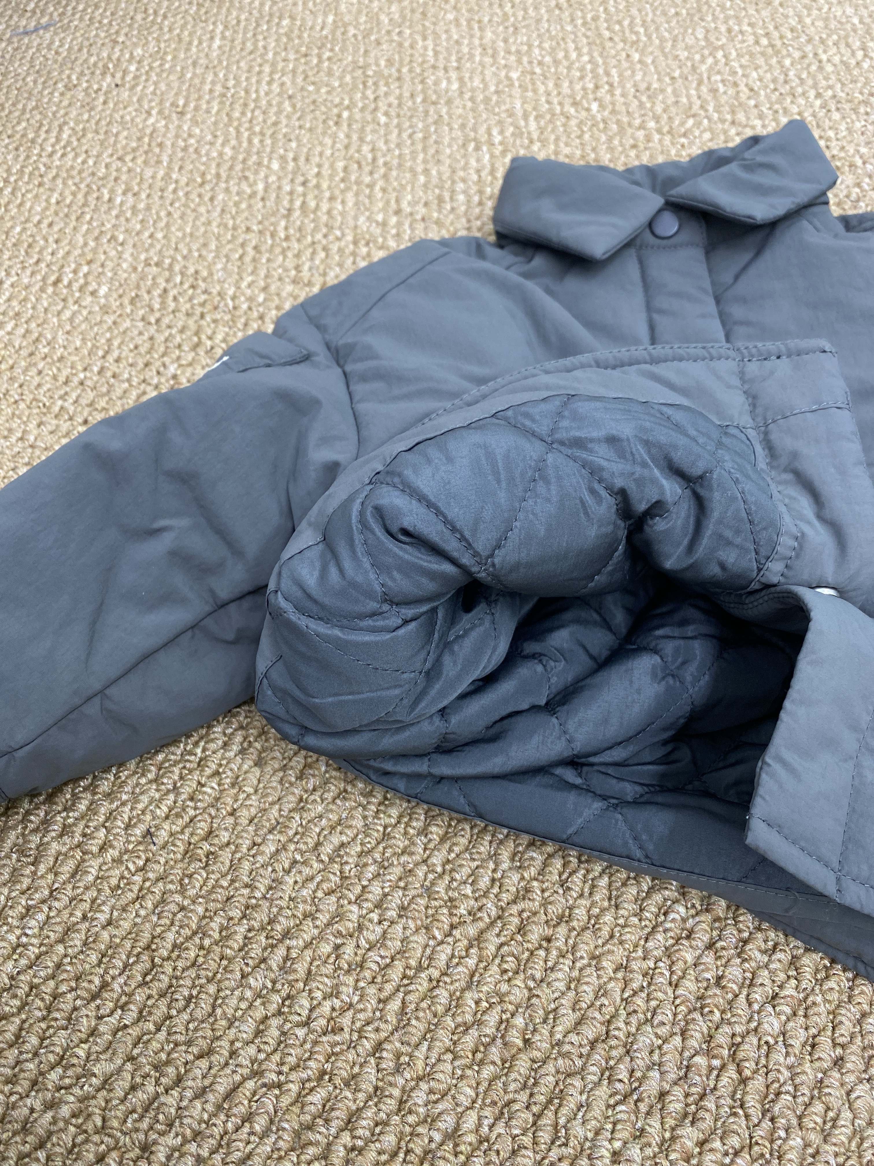 A04211鋪棉微領外套