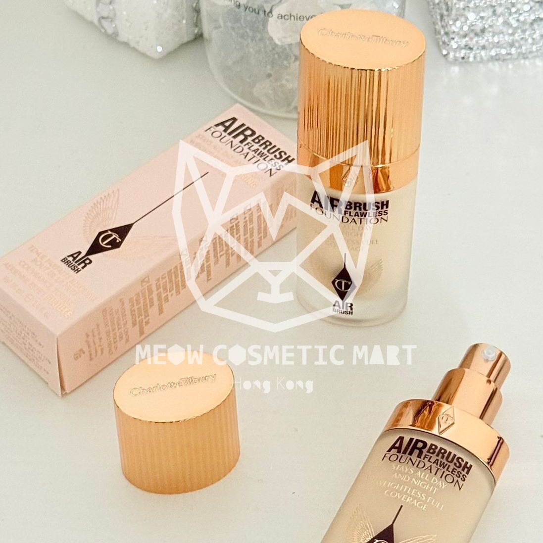 Charlotte Tilbury - Airbrush Flawless Foundation 輕盈無瑕粉底液 #1N / #2N