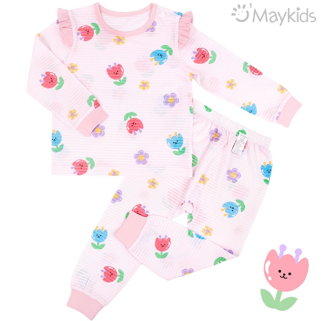 韓國🇰🇷 Maykids 雛菊鬱金香家居套裝(90-160)