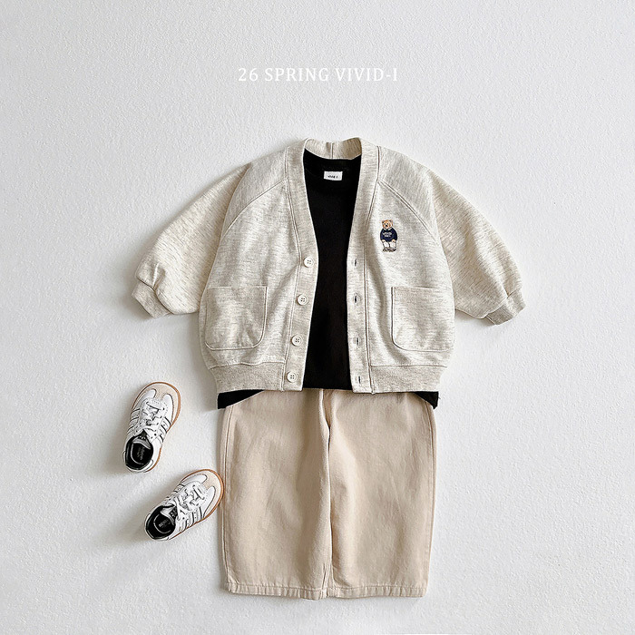 正韓春vividi 三色單口袋直筒褲