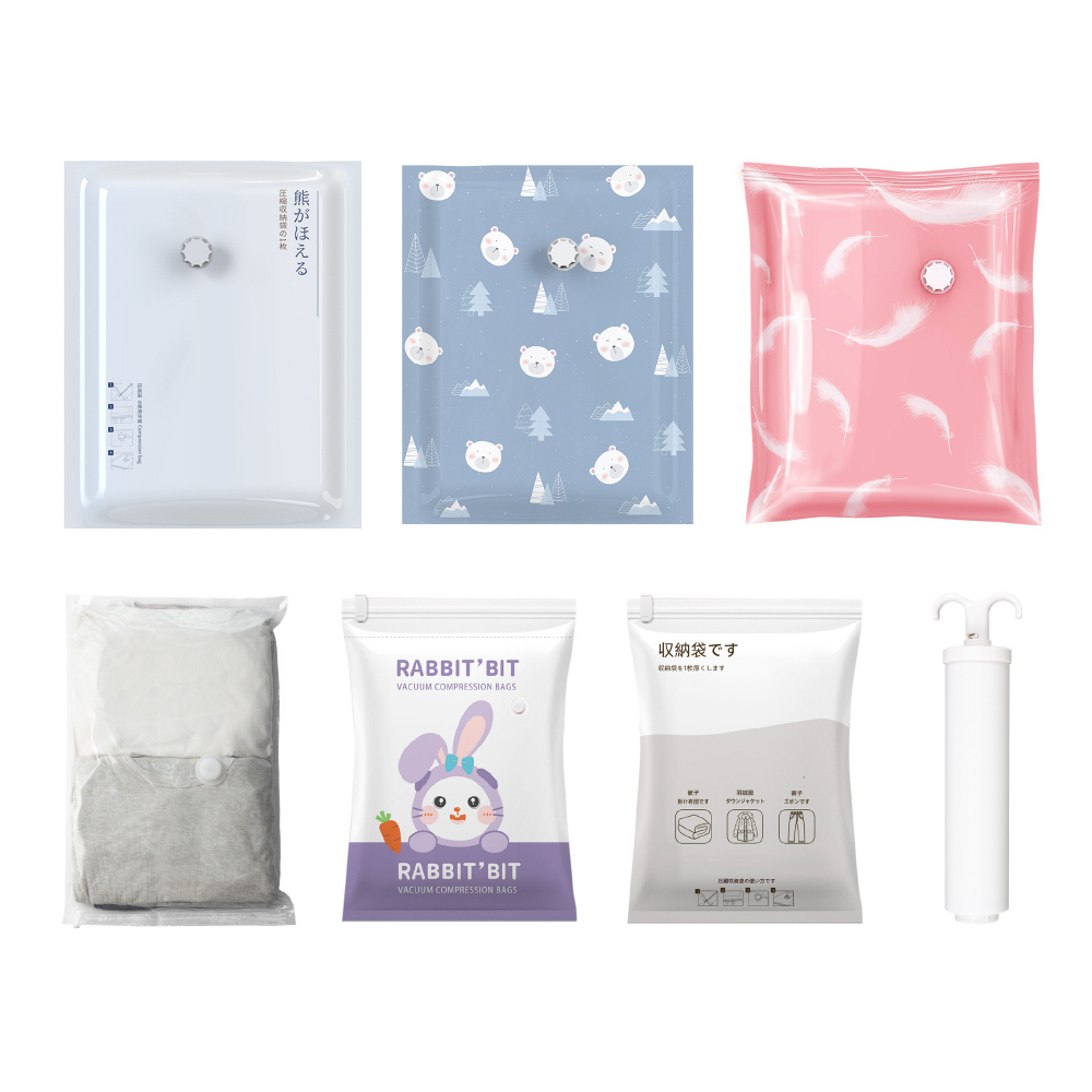 真空壓縮袋 收納袋 抽氣 棉被收納袋 出國 真空袋 加厚儲物袋 衣物收納 壓縮袋