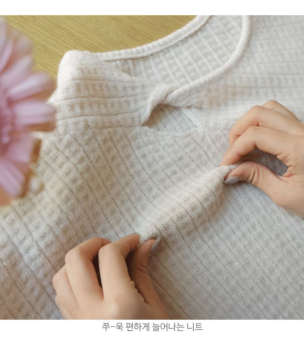 軟熟小亮點款上衣(15062)