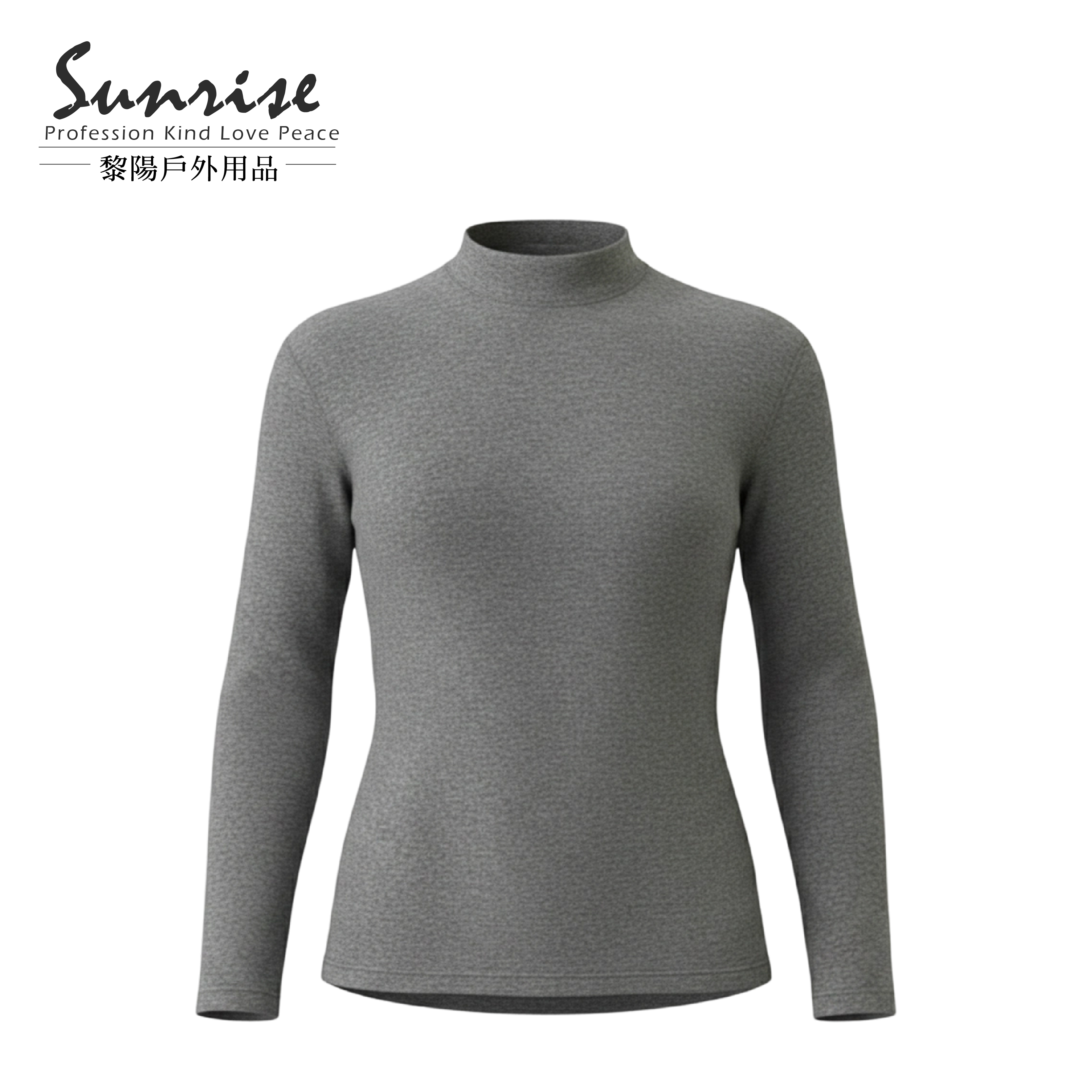 中高領羊毛天絲輕暖上衣 女款 (3色) 12SM9966B