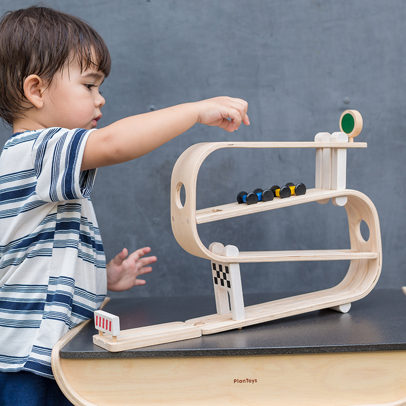 PlanToys 360度翻轉軌道車