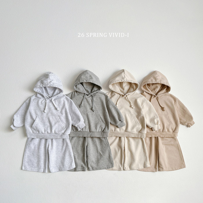 正韓春vividi 三色運動感連帽套裝