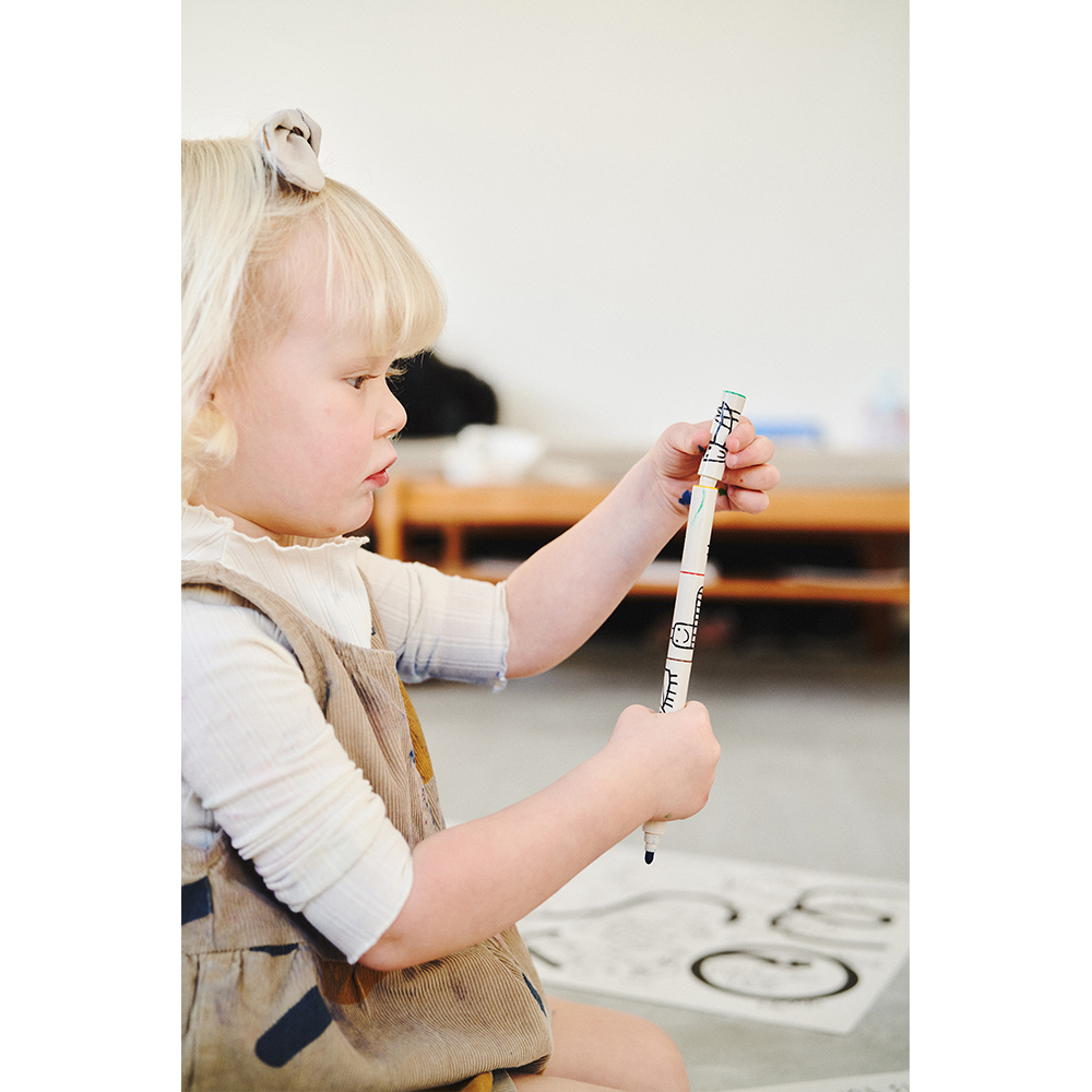 日本Woset 小蟲蟲分享彩色筆