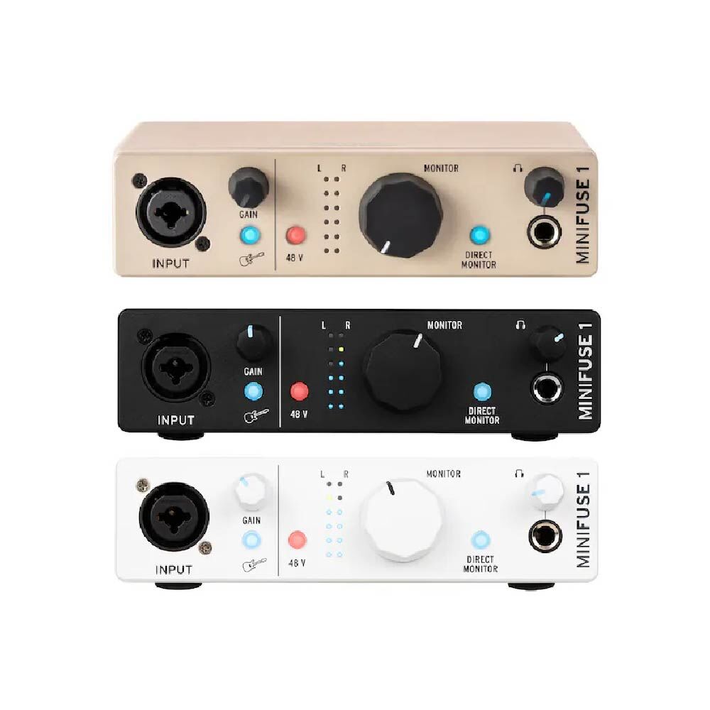Arturia Arturia / MiniFuse 1 1in/2out USB-C錄音介面 — 三峽錄音 / 音響｜YA! 玩音樂