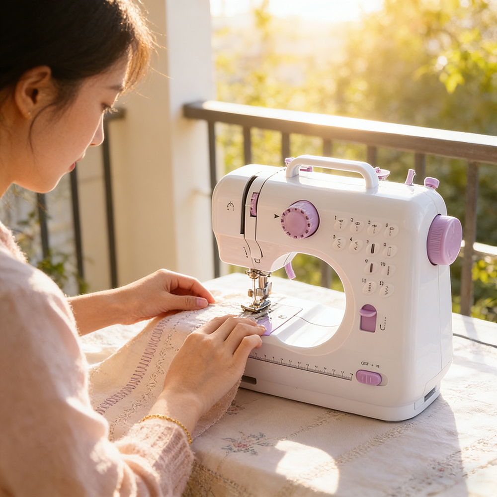 日本TSK 家用多功能衣車便攜式縫紉機 P3000