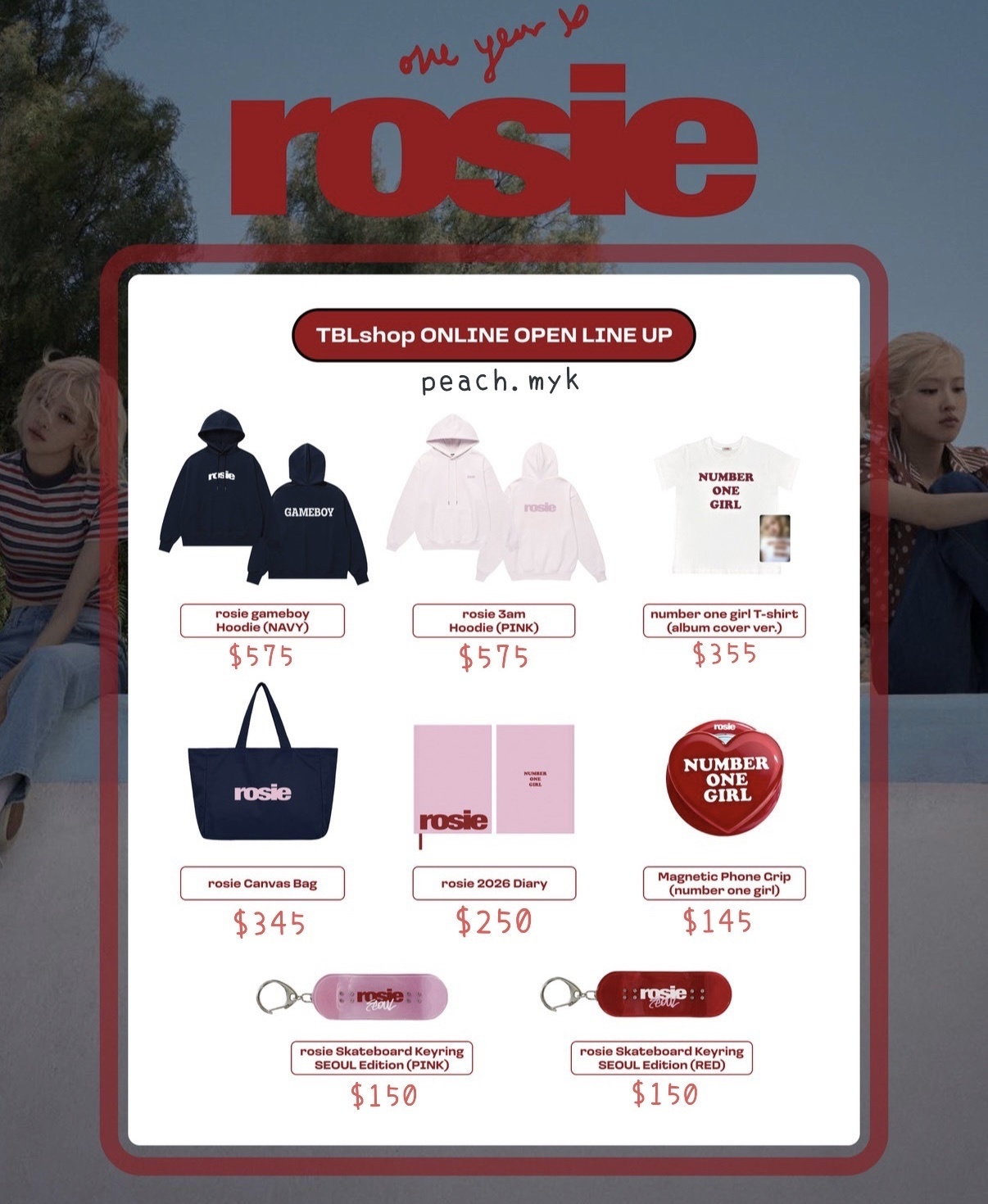 rosie popup