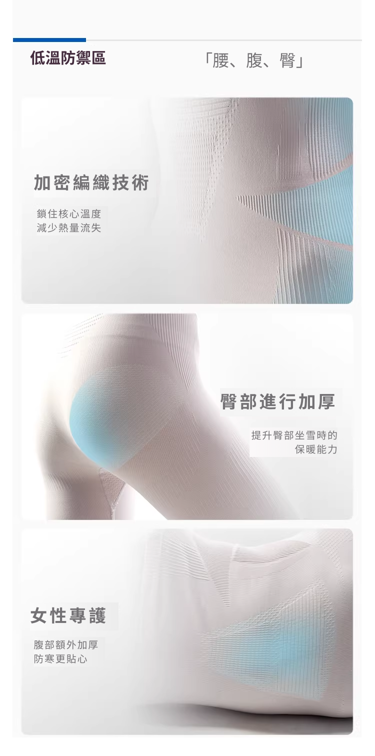 【SHANHIGH】滑雪內層套裝(女)_PERFORMANCE SKI BASE LAYER SUIT(WOMEN)