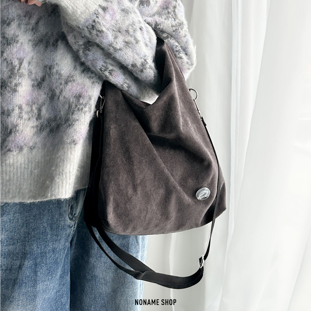 Classical Elf x JAVA 聯名 日本限定 2WAY 麂皮 肩背包 側背包 手提包 兩色