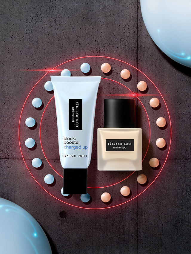 SHU無極限全效亮白精華防曬乳