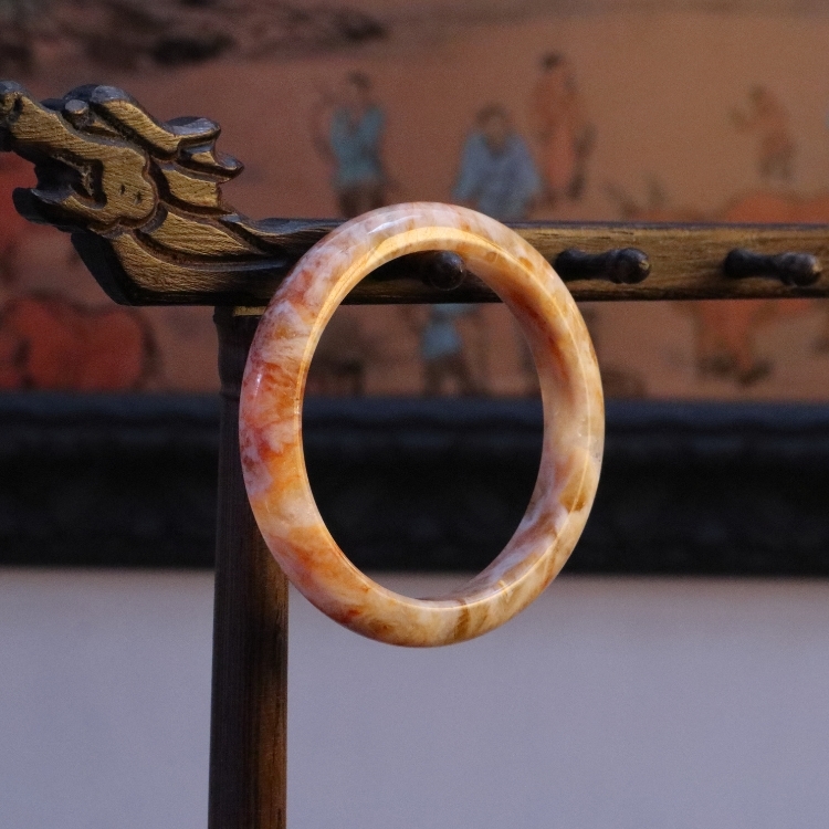 【圈口56～57手鐲】新年包裝❤️小彩虹粉水晶/芋泥金沙櫻花瑪瑙/彩虹細閃黃水晶阿賽